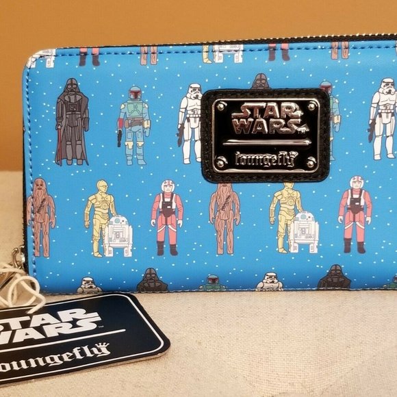 Loungefly Disney Star Wars Action Figure Wallet - Picture 3 of 12